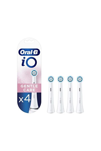 Oral-B İO Gentle Care Diş Fırçası Yedek Başlık 4'lü Beyaz