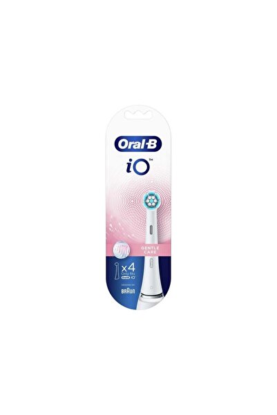 Oral-B İO Gentle Care Diş Fırçası Yedek Başlık 4'lü Beyaz
