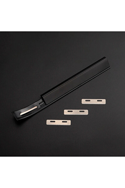 Choice أسود - مجموعة واحدة من أدوات القطع المعدنية والجلدية الآمنة DIY مع 3 ق...