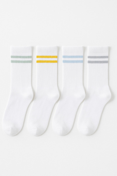 Katia&Bony Pack of 4 Striped Socks Colorful