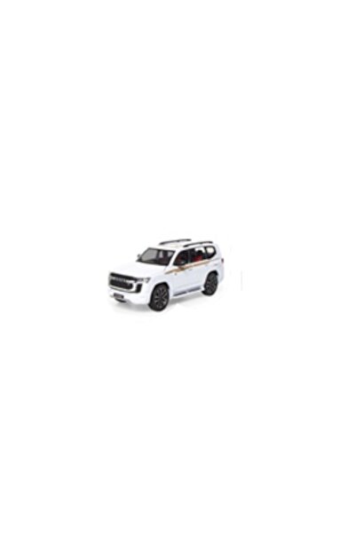 Toysea 1:24 Pullback Die-Cast LC300 SUV with Light, Sound, Openable Doors & Realistic Metal Jeep Design
