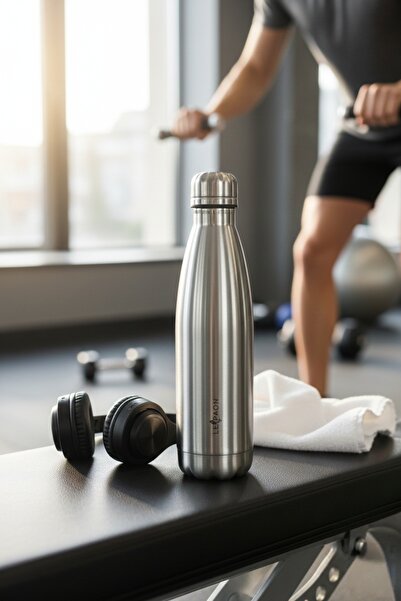 Le Paon 500 Ml Paslanmaz Çelik Termos Sızdırmaz 12 Saat Soğuk 6 Saat Sıcak Matara