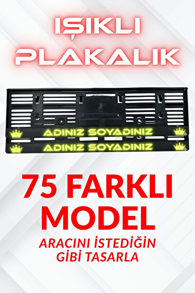 Parker Otomotiv A.Ş IŞIKLI PLAKALIK 2 ADET