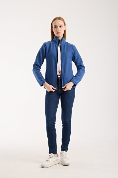 KAPHONE Women's Full Zip 2-Pocket Fleece Jacket