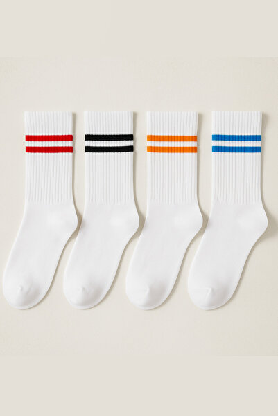 Katia&Bony Pack of 4 Striped Socks Patterned