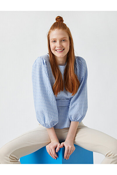 Koton Μπλούζα ριγέ με μπαλόνι