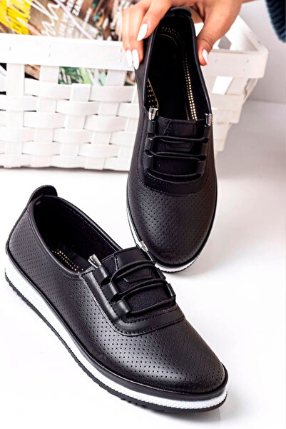 Lal Shoes & Bags Arica Bayan Ayakkabı-siyah