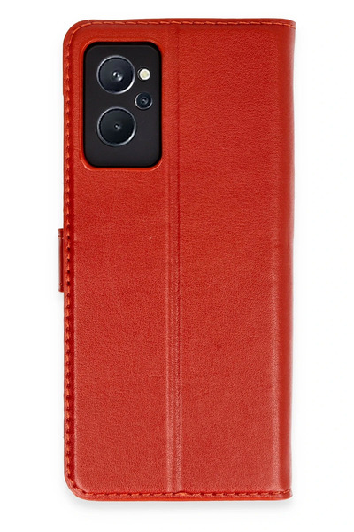 NewFace Rdbydn Realme 9I Compatible S Plus Flip Cover Case (171525) - Red