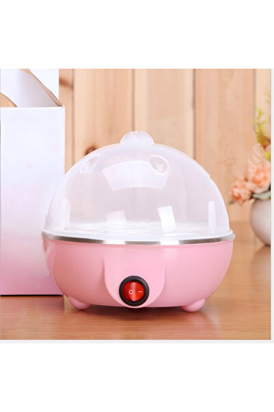 Generic Multi-Functional Electric Eggs Boiler Steamer 350 W 45573 Pink/Clear