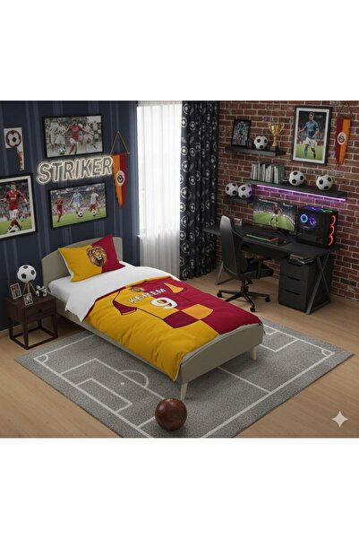 BAMBAŞKA MODA İsimli Taraftar Desenli Nevresim Takımı