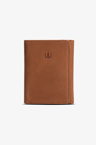 Getto Deri Troya Hakiki Deri Kişiye Özel İsim Baskılı Cüzdan