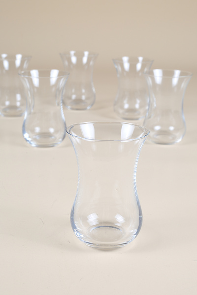 Rakle Pure imported thin glass 6-piece tea cup set 120 cc