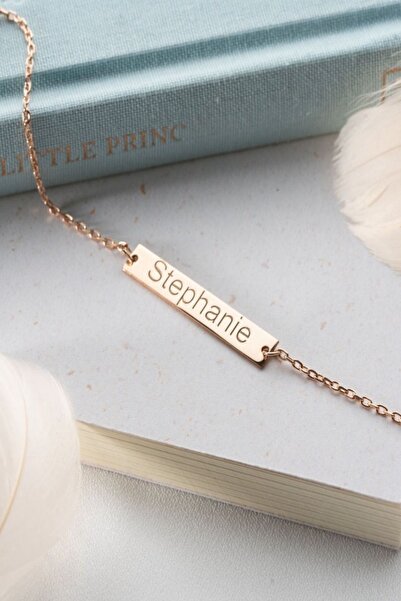 Silvano Jewelry 925 Ayar Gümüş Isimli Tarihli Bileklik