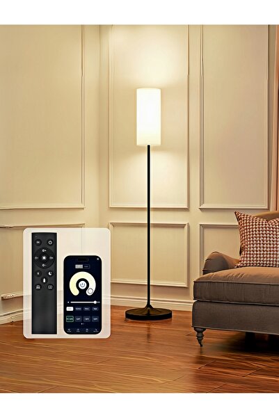 Venpara Smart Floor Lamp with App & Remote, 3 Color Temperatures, Stepless Dimming, Night Light, E27 Bulb