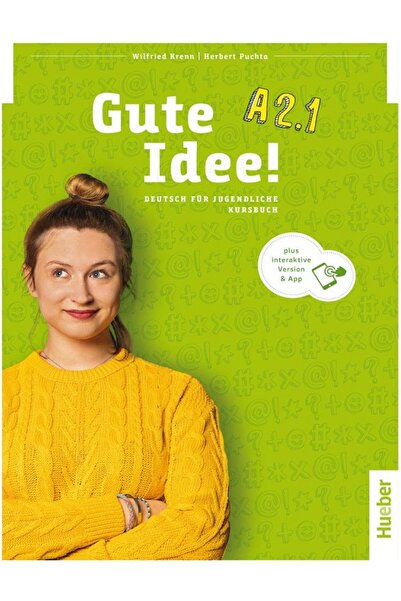 Hueber Yayınları فكرة رائعة! كتاب اللغة الألمانية A2.1 بالإضافة إلى النسخة ال...