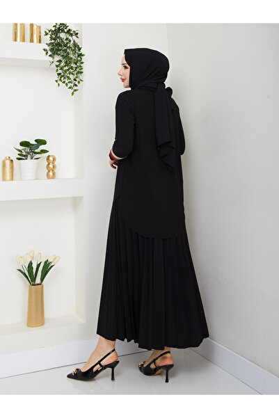 MODAMÜNASİP Υπέροχο Σετ Σαντιζ Φούστας Δύο Τεμάχια