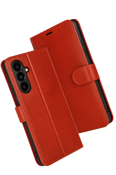 NewFace Rdbydn Samsung Galaxy S25 Fe Trend S Plus Flip Case (140537) - Red