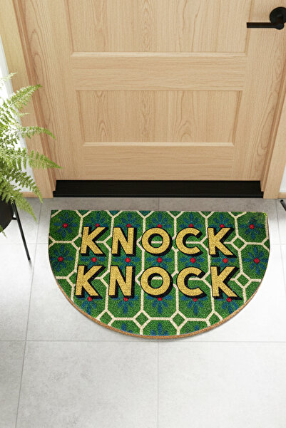 Chilai Home Coco Finery 45X75 cm Doğal Koko Kıl Paspas,hindistan Naturel Kapı Önü Paspası