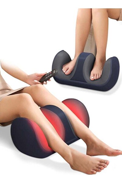 WINEENEE تدليك شياتسو للقدمين بالحرارة، جهاز تدليك القدم والساق، جهاز تدليك ا...