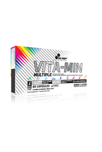Olimp Vita-min Multiple Sport 60 Capsule A B1 B2 B12 B3 B5 B6 Biotin Copper Zinc Iron Iodine Calcium