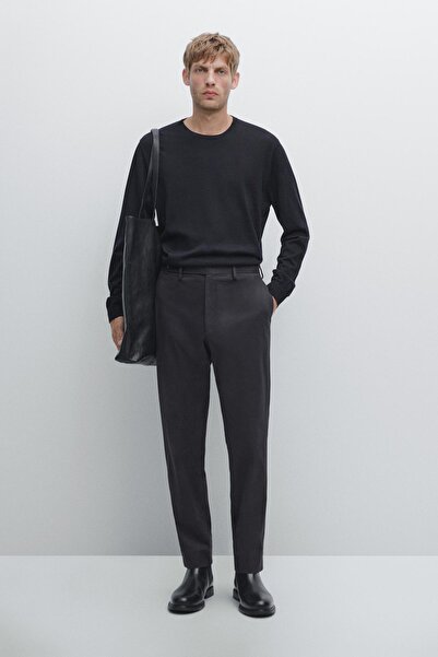 Massimo Dutti Pamuklu slim fit pantolon