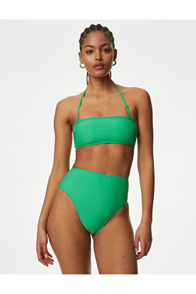 Marks & Spencer Regular Fit Bandeau Bikini Üstü