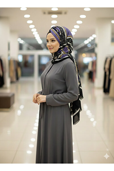 polo istanbul FLAMLI KETEN EŞARP TÜLBENT