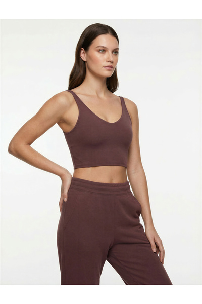 Koton Αμάνικο Σουτιέν Αθλητικό Σουτιέν εφαρμοστό