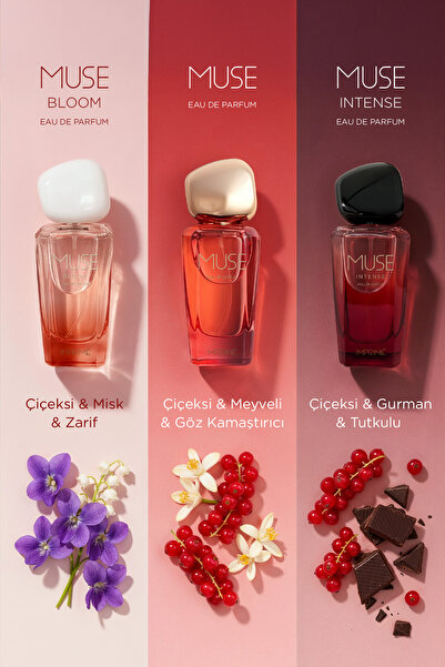 Imprime Muse Intense Edp Women's Perfume 50 ml | Floral and Gourmet | Currants, Chocolate, Vanilla, Praline