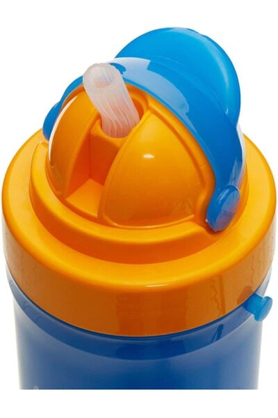 Wee Baby Pipetli Bardak 300 ml 6+ ay Mavi