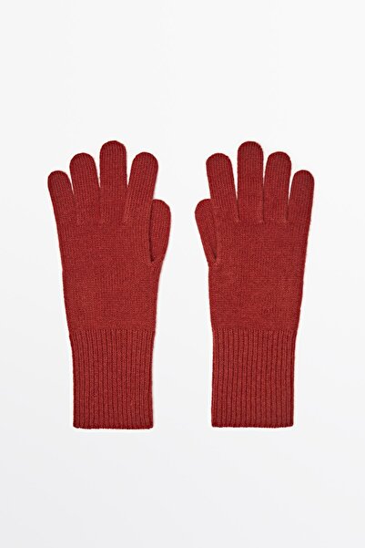 Massimo Dutti Yün karışımlı triko eldiven