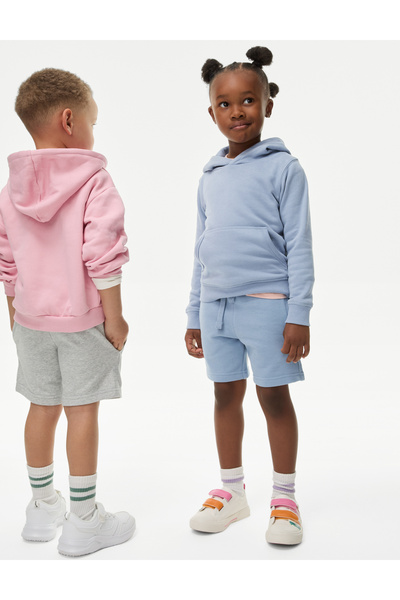 Marks & Spencer Regular Fit Pamuklu Şort (2-8 Yaş)