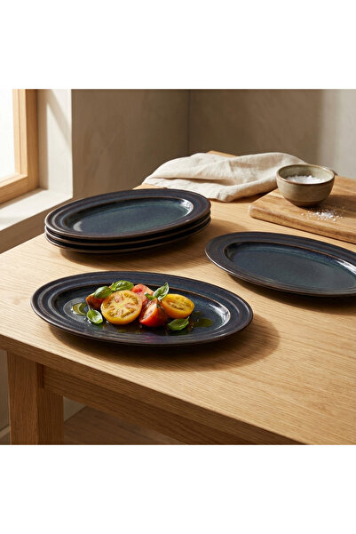 Güral Porselen Valeron 2 Pieces 21 cm Kayak Plate Reactive Oasis Vr 1131