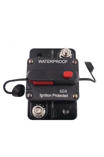 Genel Markalar SHUIVAN Otomatik Sigorta 60ah Devre Kesici Waterproof - 12v/24v