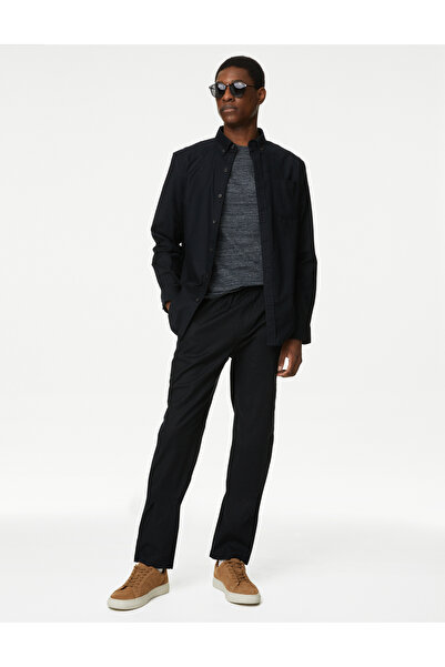 Marks & Spencer Tapered Fit Keten Pantolon