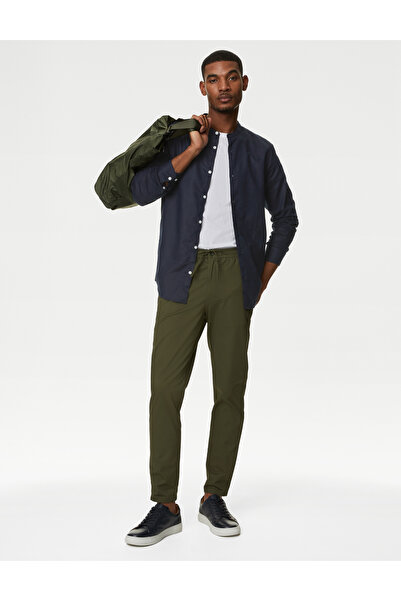 Marks & Spencer Regular Fit Uzun Kollu Keten Gömlek