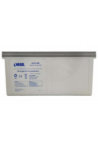 Hegel 200Ah Jel Akü 12v
