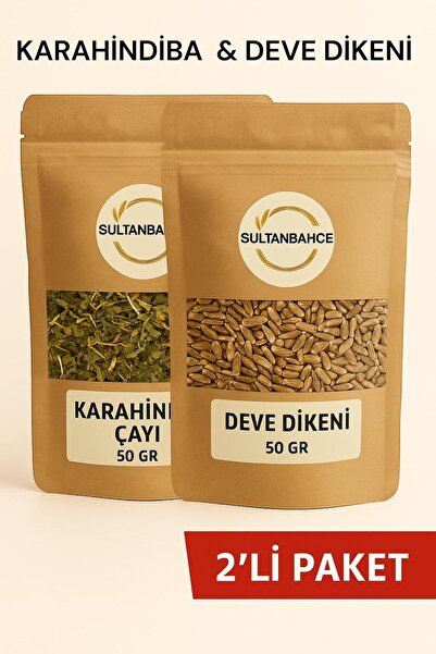 sultanbahçe Karahindiba Çayı & Deve Dikeni – Doğal Bitki Seti – 2×50 gr