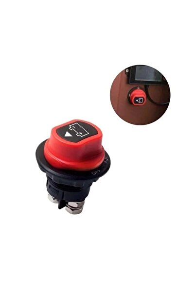 Aksa Devre Kesici Mini DC 12v-24v Akü / Güneş Paneli Devre Kesici