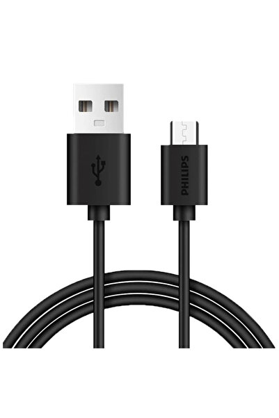 Philips 3A 45W UsbA to Universal Micro Hızlı Data ve Şarj Kablosu 1.2Metre DL...