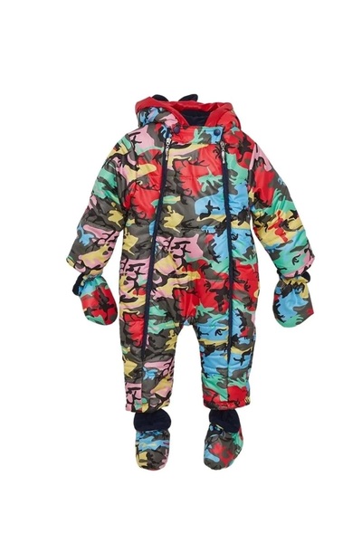 coppa kids Kayak Tulum Bebe Kayak Kıyafeti Kışlık-frnd81 - Desenli - 12-18 Ay