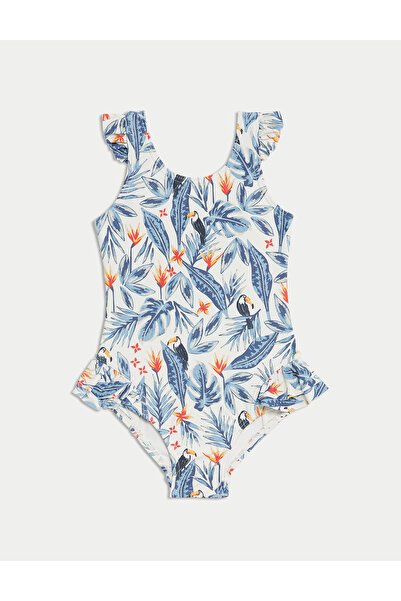 Marks & Spencer Tropikal Temalı Mayo (2-8 Yaş)