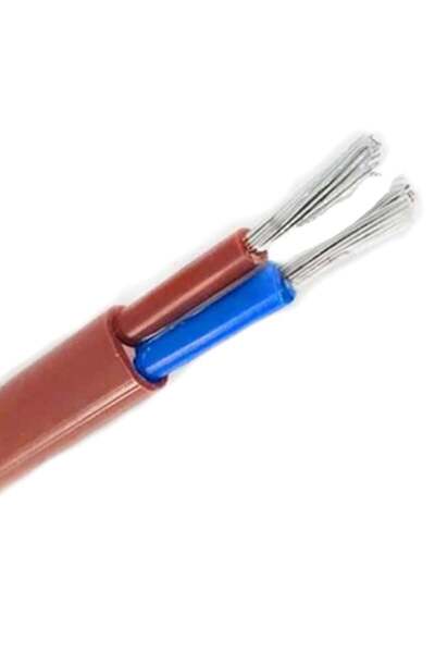 KaravanMalzemecim Tesisat Kablosu 2x2,5mm Yassı Kalaylı Marin Tip