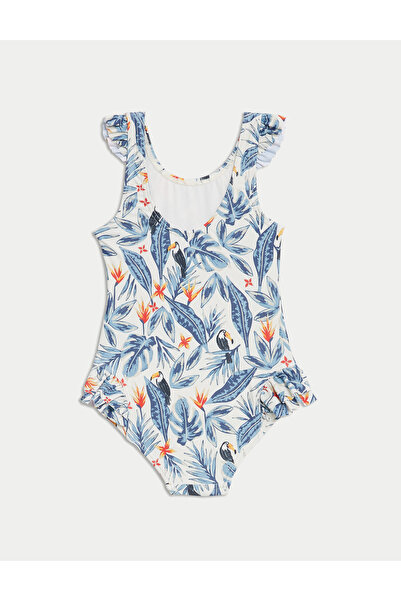 Marks & Spencer Tropikal Temalı Mayo (2-8 Yaş)