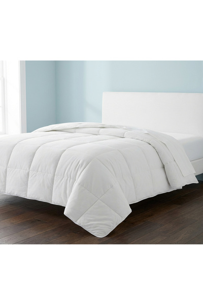 Crown Textile لحاف فندقي مزدوج 230*250 فاخر مصنوع من الألياف الدقيقة بحشوة نا...