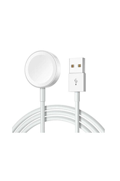 schitec S8+ Akıllı Saat Kablosuz Şarj Aleti H11-HW-HK-DTNO1-S8 Ultra-HELLO Modeller İle Uyumlu Beyaz