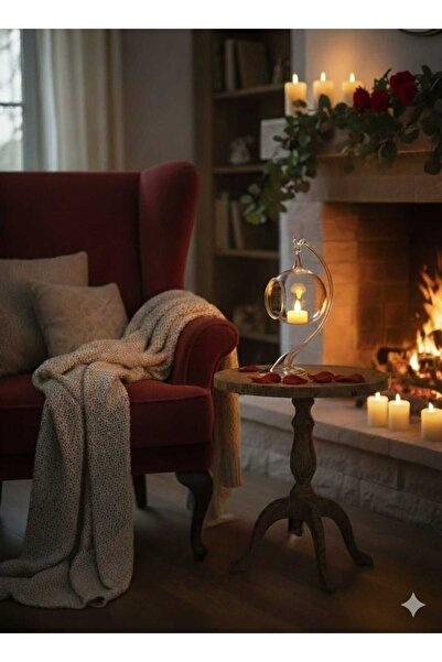 Moonlight Glass AYAKLI MUMLUK ÇAP 100