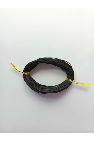 Eskişehir hobi sanat 1 mm, 20 de metri, culoare neagră, frânghie de parașuta,...