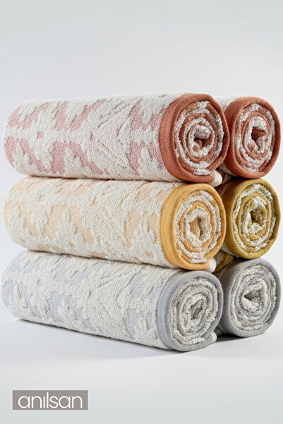 Anılsan 4-пакет рушників Karya - 50x80 см, 170 г, 100% бавовна, рушники для спа-салонів та готелів, придатні для щоденного використання