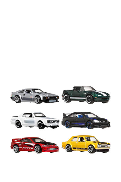 HOT WHEELS 1:64 Japon Temalı 6’lı Oyuncak Araba Seti JBY77